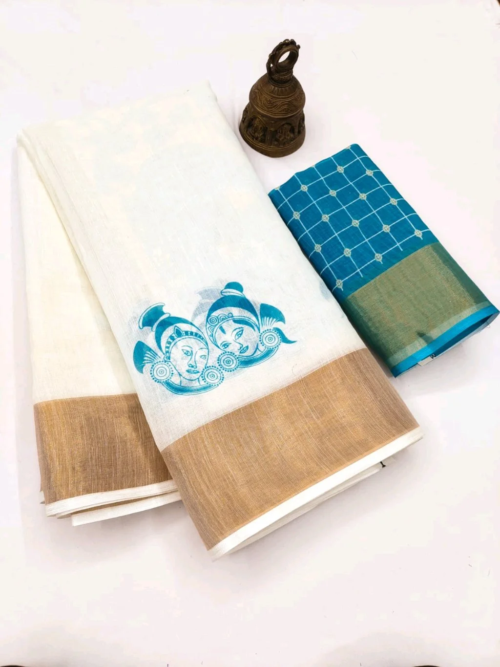 Premium Linen Sarees 8
