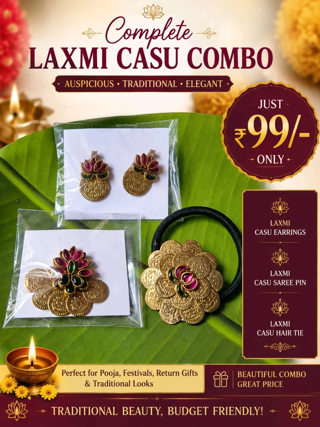 Complete Laxmi Casu Combo Set