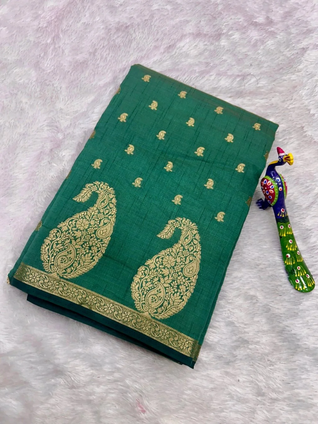 Soft Tusser Silk Saree 3