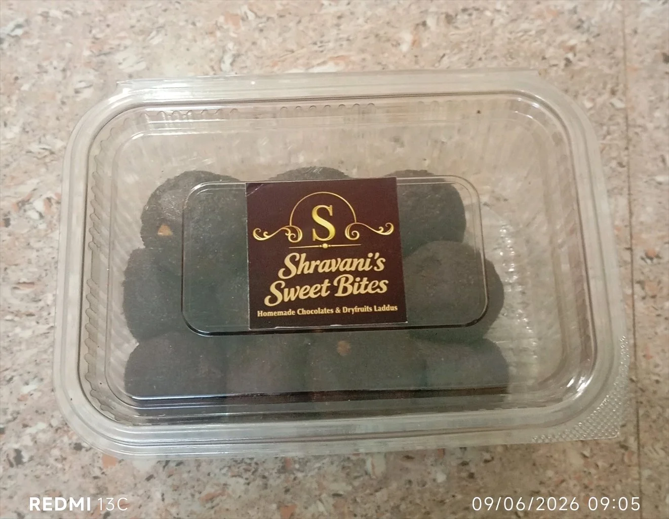 Shravanis Sweet Bites Premium Ragi Laddu