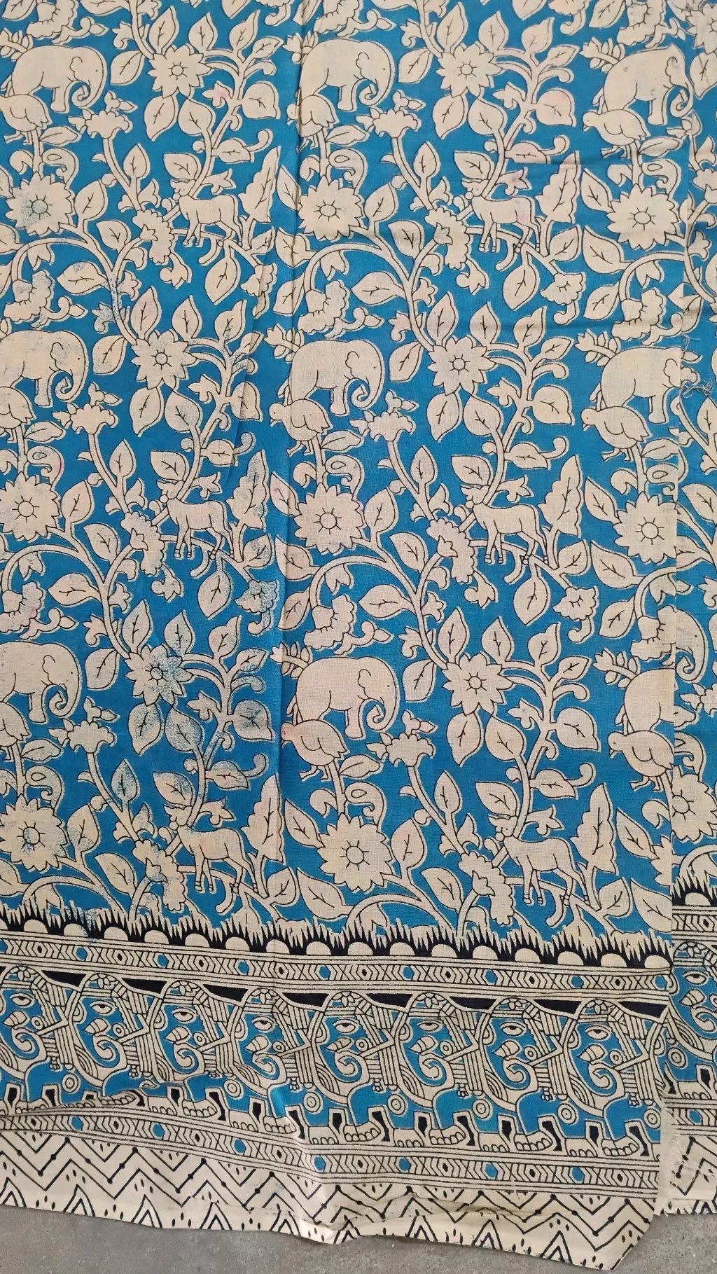 Pure Kalamkari Cotton Sarees thumbnail 3