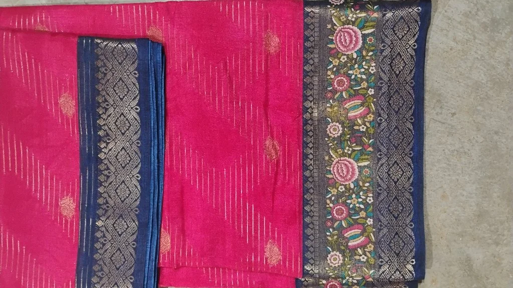 Moonga Kanchi Silk Saree 2