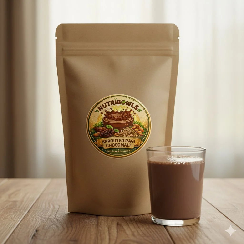 Nutribowls Sprouted Ragi Chocomalt