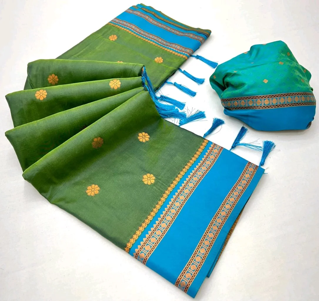 Sift Silks Sarees with Two Tone 4