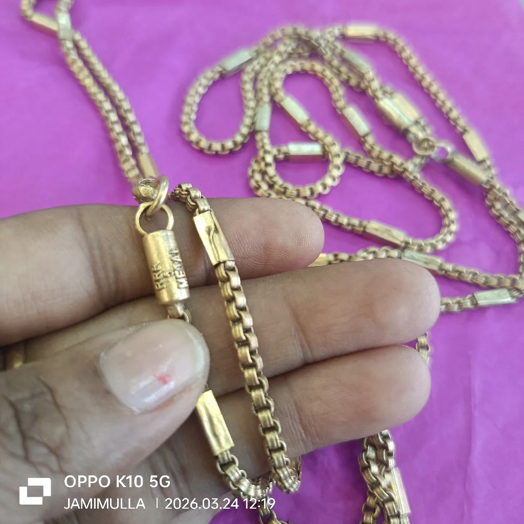 Panchaloha Box Link Chain