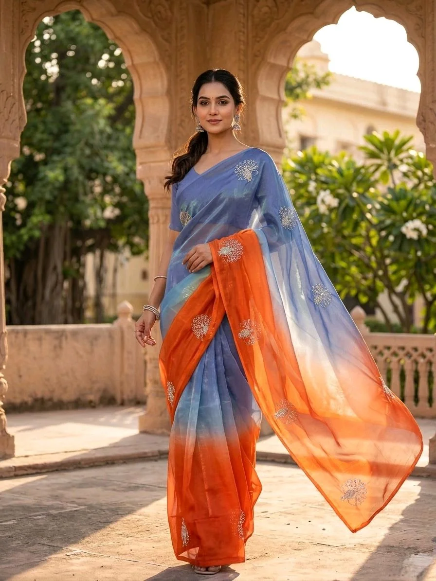 Soft Space silk Saree 5