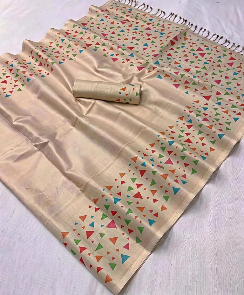 Tissue Silk Digital Prin Saree thumbnail 6