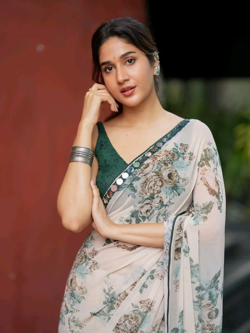 Georgette Printed Saree 5