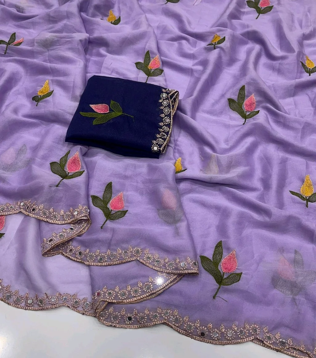 Soft Rangoli Silk Sarees thumbnail 4