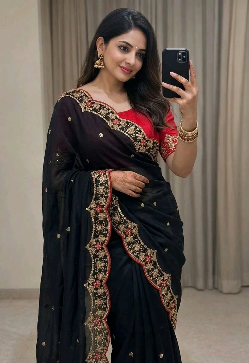 Heavy Rangoli Silk Saree 6
