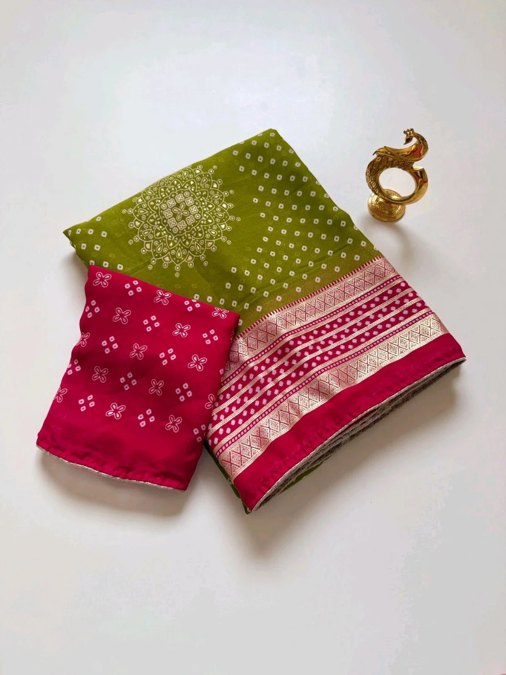 Moss Saree thumbnail 2