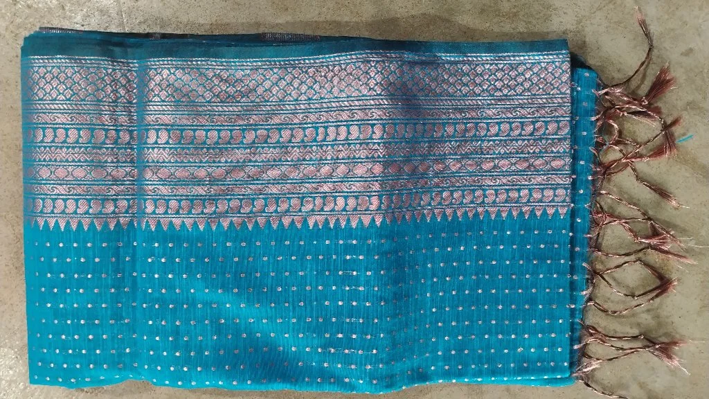 cotton+silk mixed saree 2