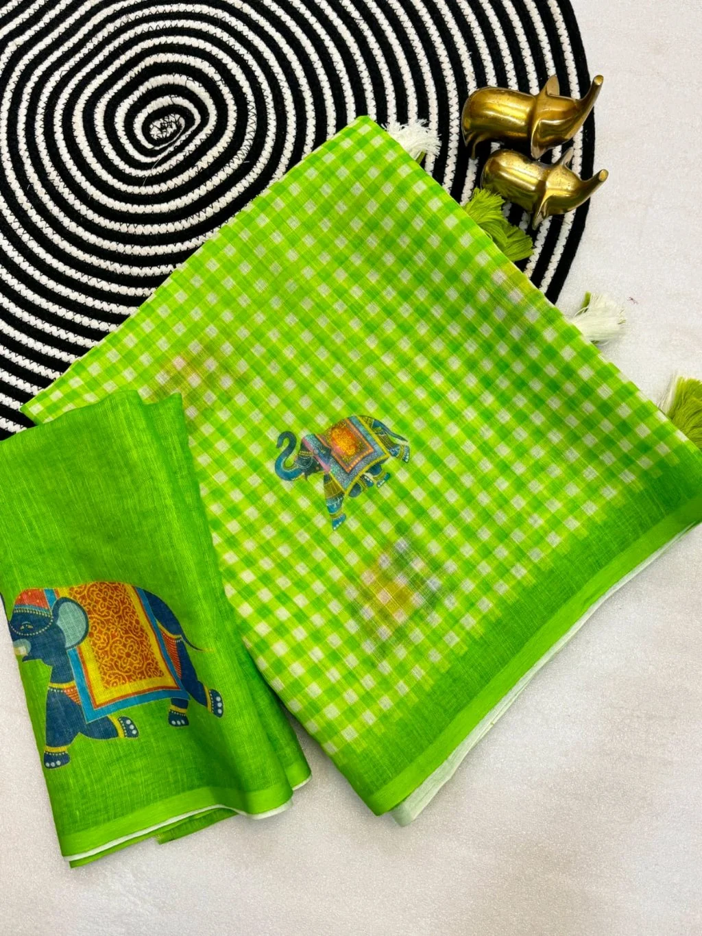 Sift Linen Cotton Sarees thumbnail 4