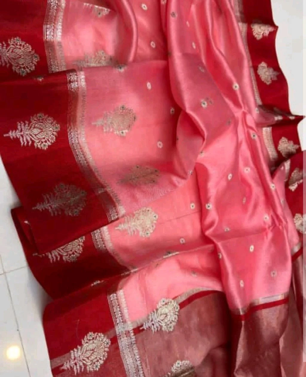 Warm Silk Dyed Banarasi Sarees thumbnail 9
