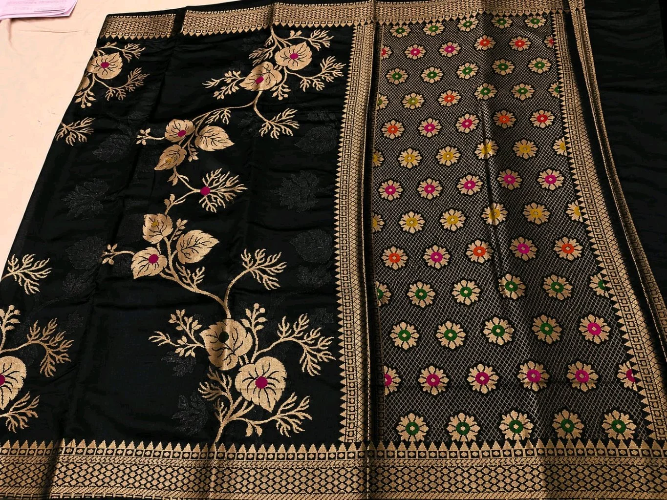 Katan Raw Mango Sarees