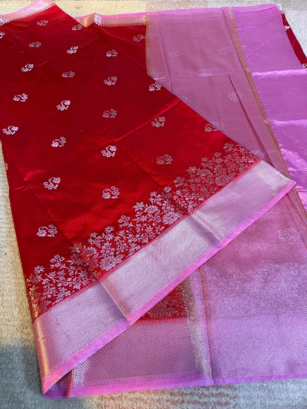 Katan Raw Mango Sarees 2