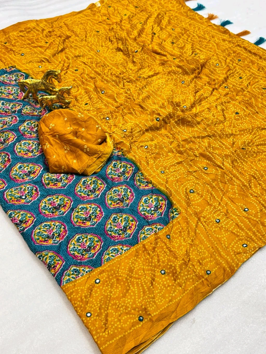 Bandhani Sarees thumbnail 5