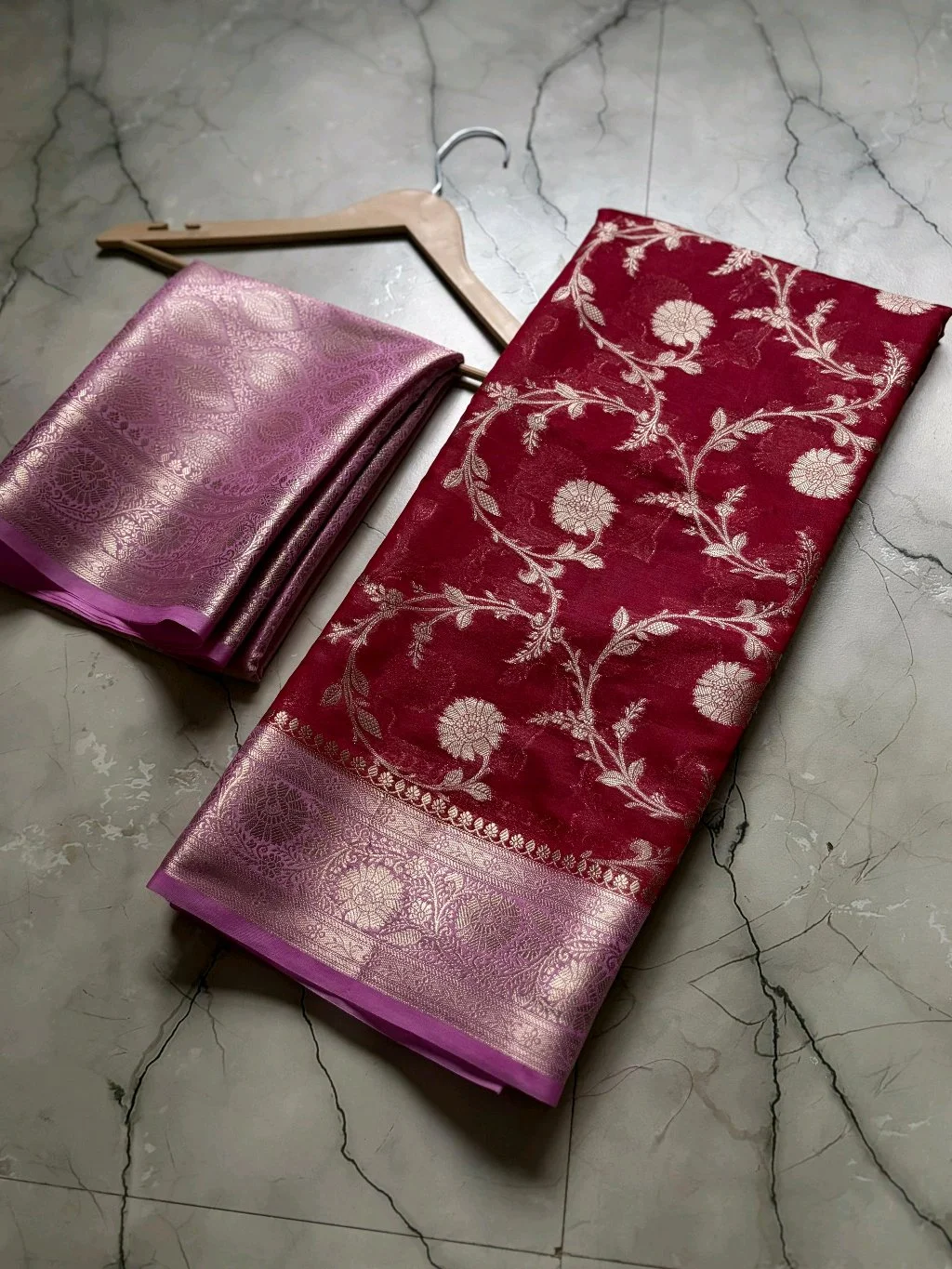 Banarasi Semi Georgette Saree 4