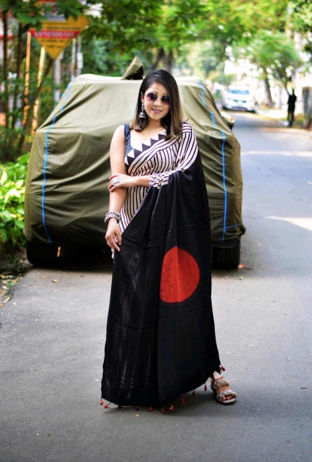 Kalamkari Print Sarees thumbnail 2