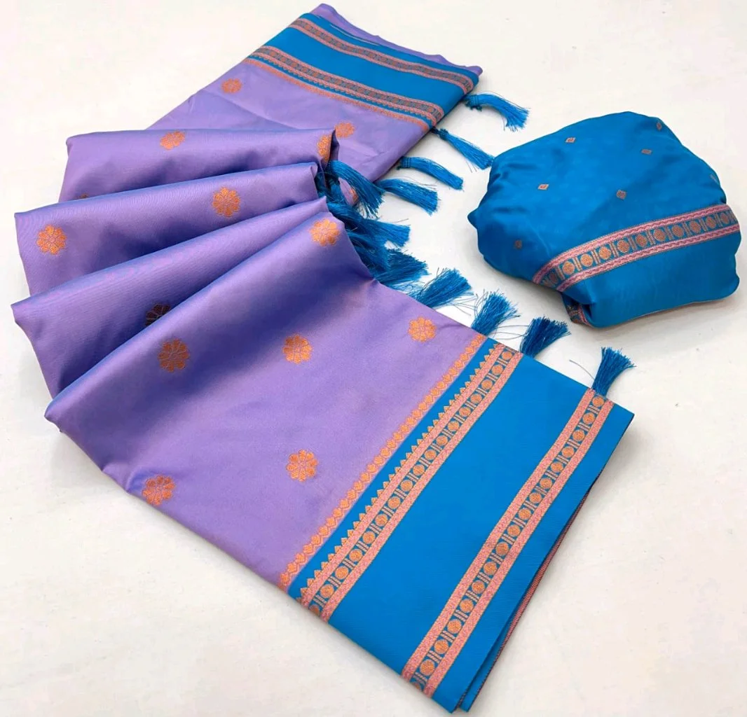 Sift Silks Sarees with Two Tone 9