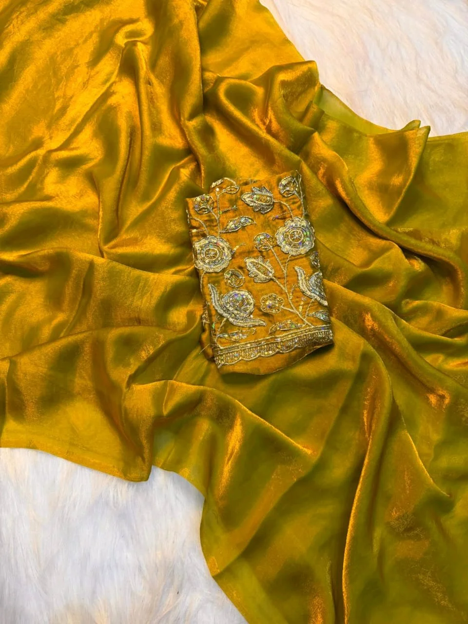 Two Tone Space Silk Fabric 6