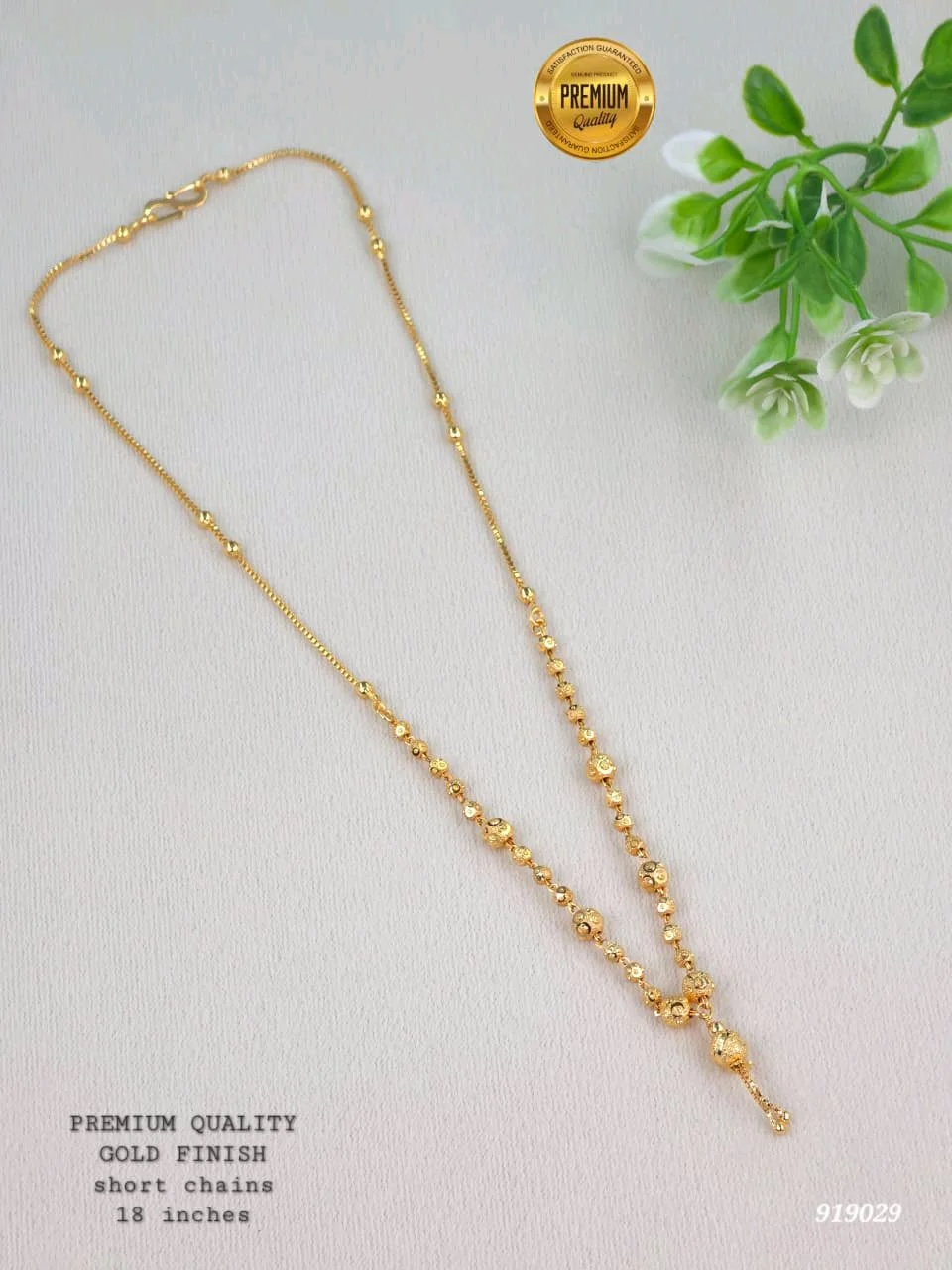 Black Beads Chains 2