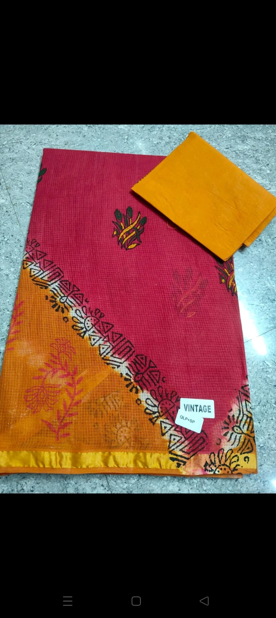 Kota Cotton Sarees In Batic Designs And Kalamkari Designs 2