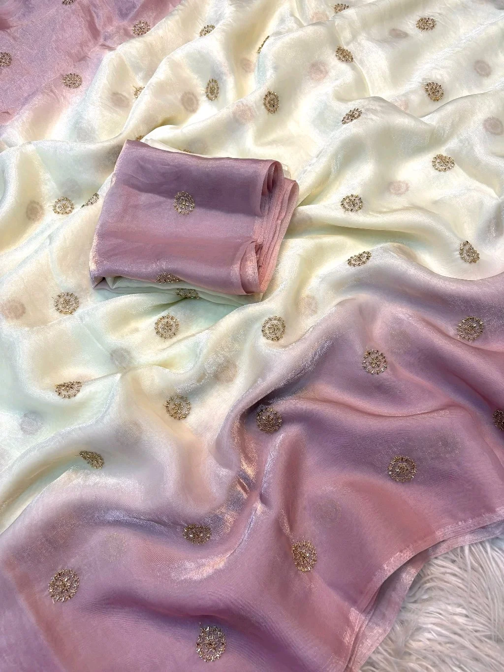 Two Tonefancy Sarees 6