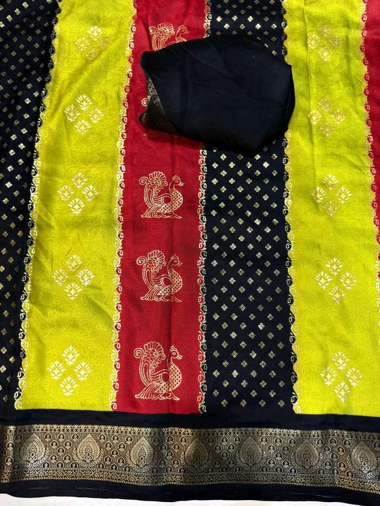 Ajrakh Saree 3