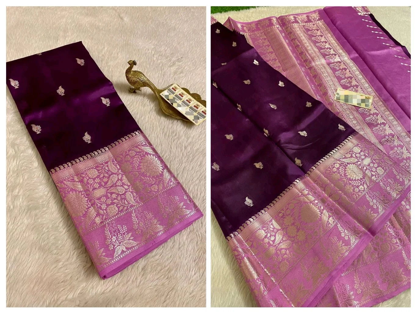 KATAN RAW MANGO SILK SAREES 7