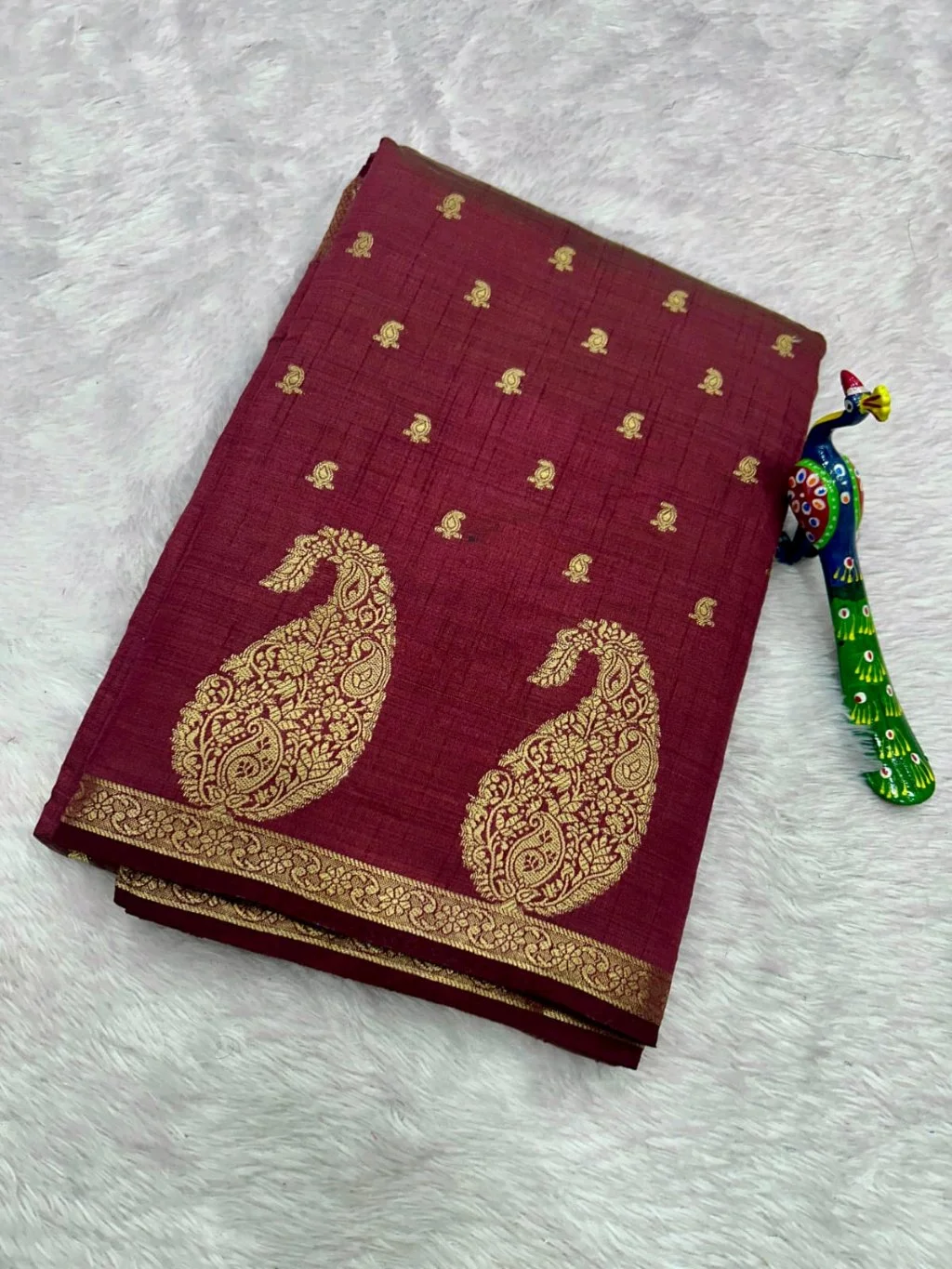 Soft Tusser Silk Saree 1