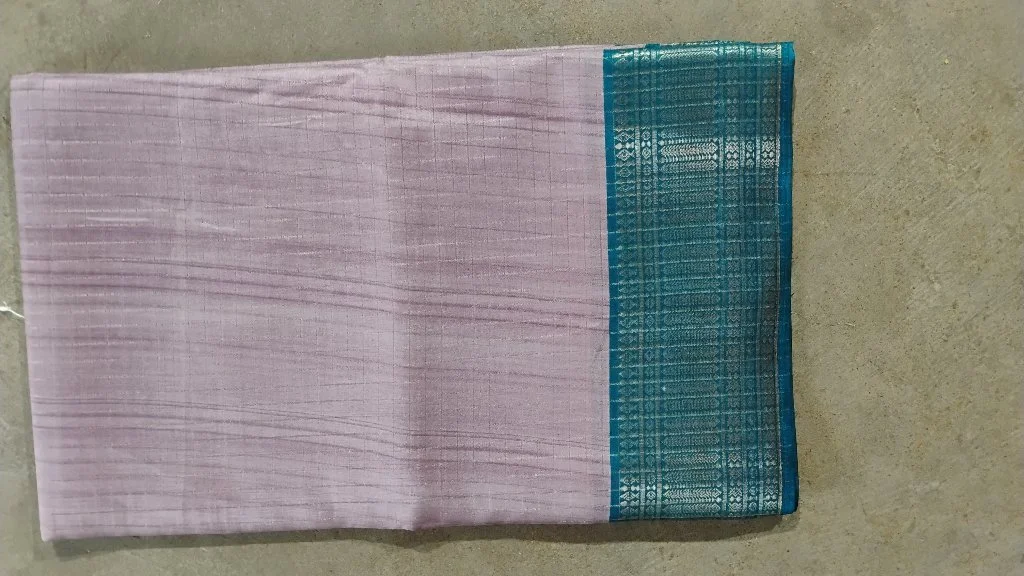 Lavender Mashroom Silk Saree Which Is Very Comfortable And Light Weight Super 2