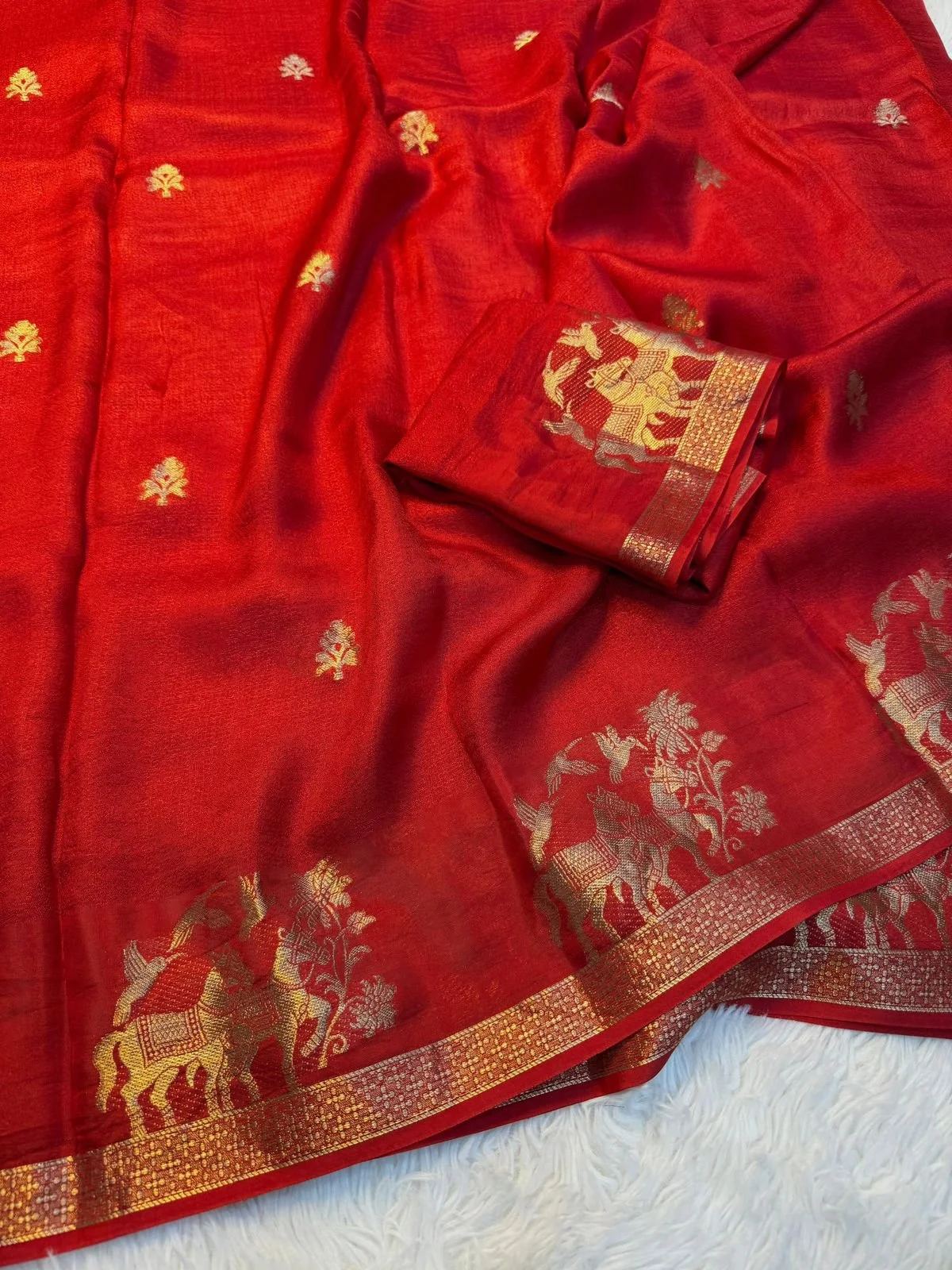 Pure VISCOSE Kadhi silk Horse 4