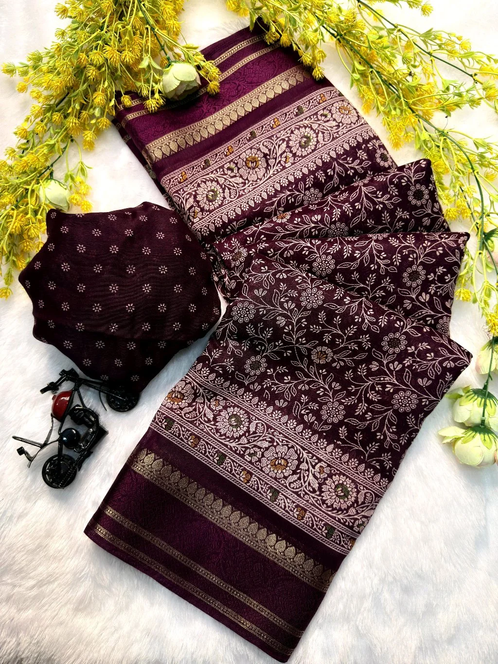 Soft Cotton Silk Sarees thumbnail 2