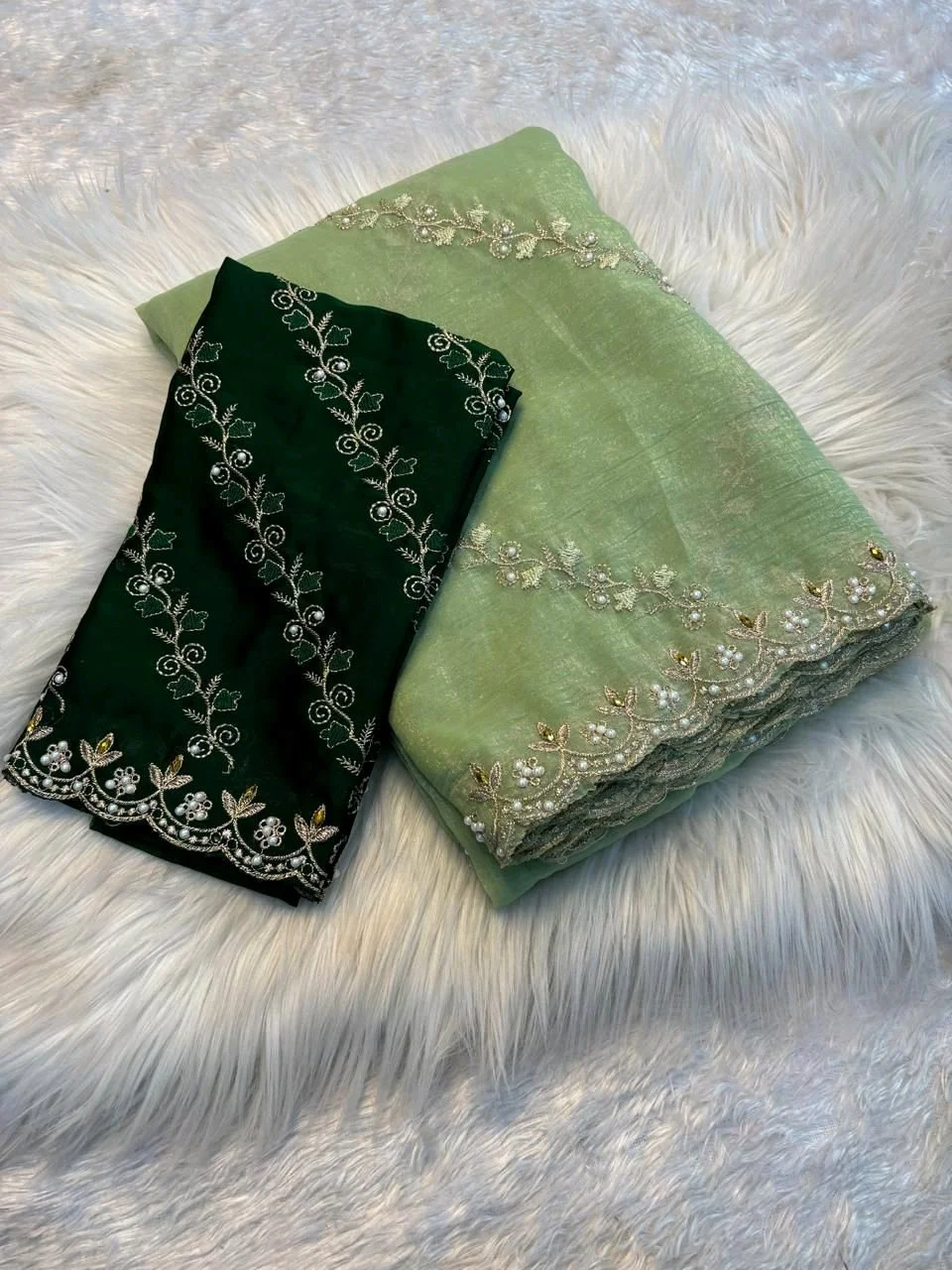 Soft Crunchy Saree 2