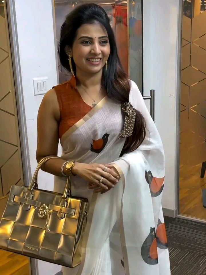 Soft Lenin Sarees 7
