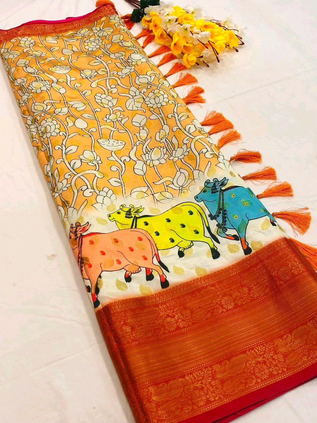 Soft Banarasi Silk Saree 5