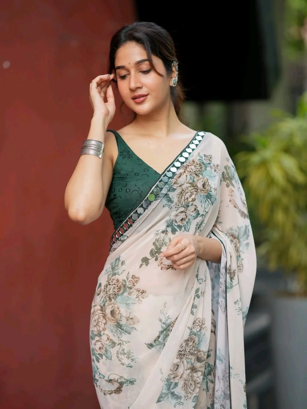 Georgette Printed Saree 3