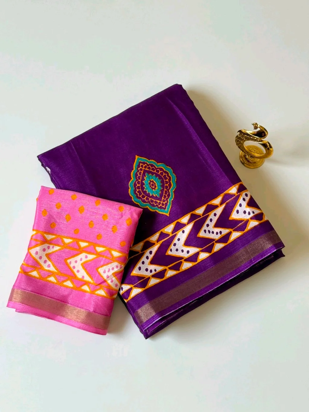 Mul Cotton Sarees thumbnail 1