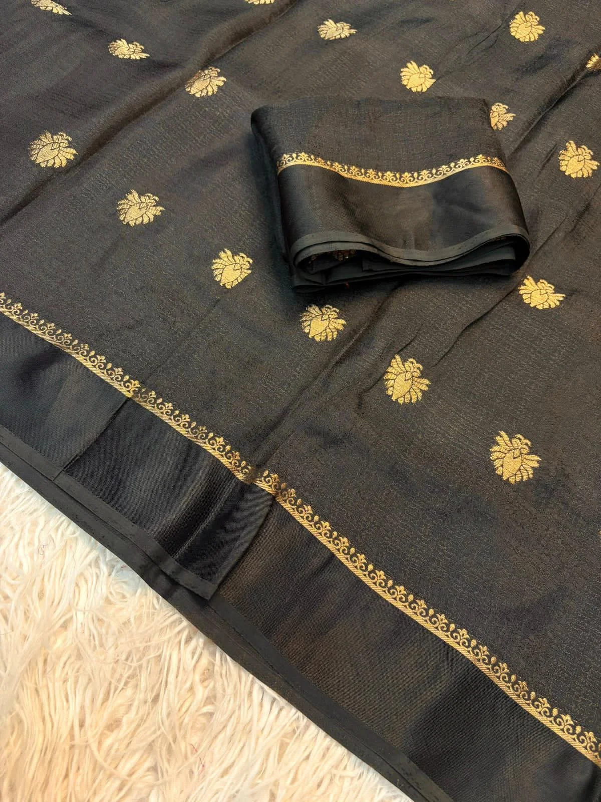 VISVOSE Kadhi Georgette sarees thumbnail 4
