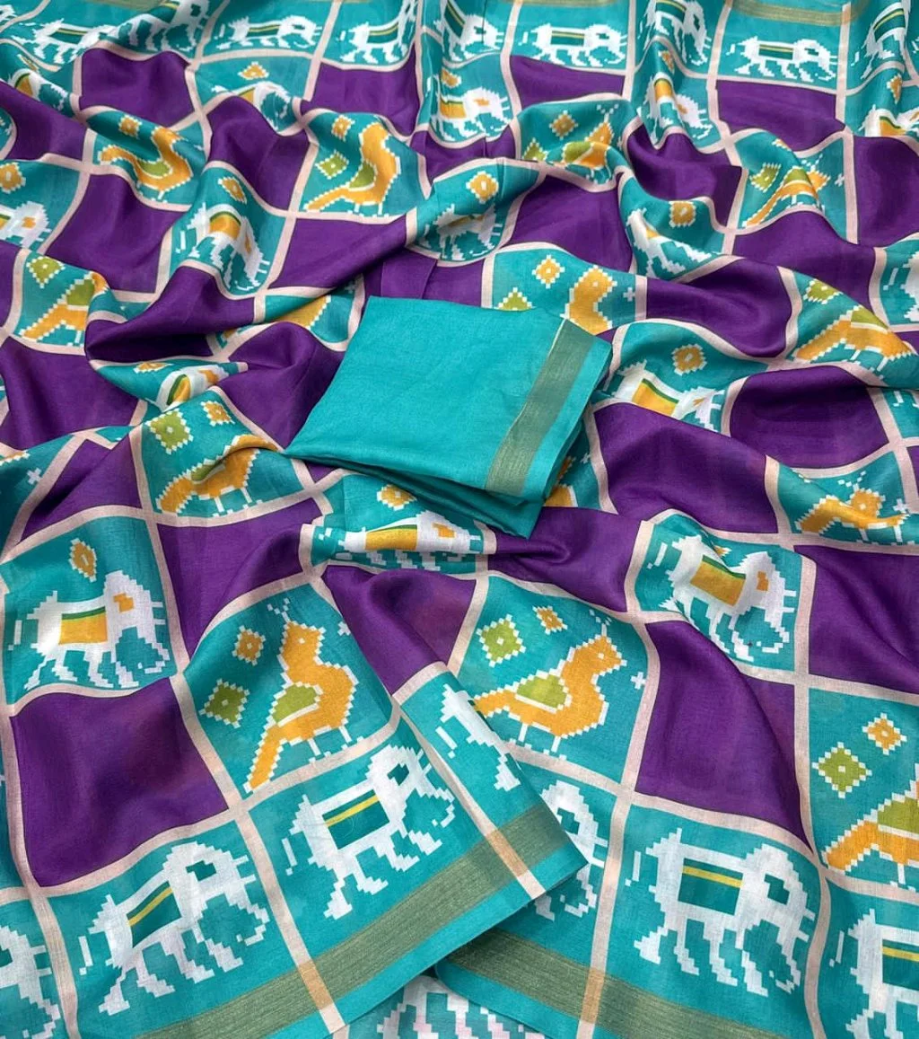 Mul Cotton Sarees thumbnail 5