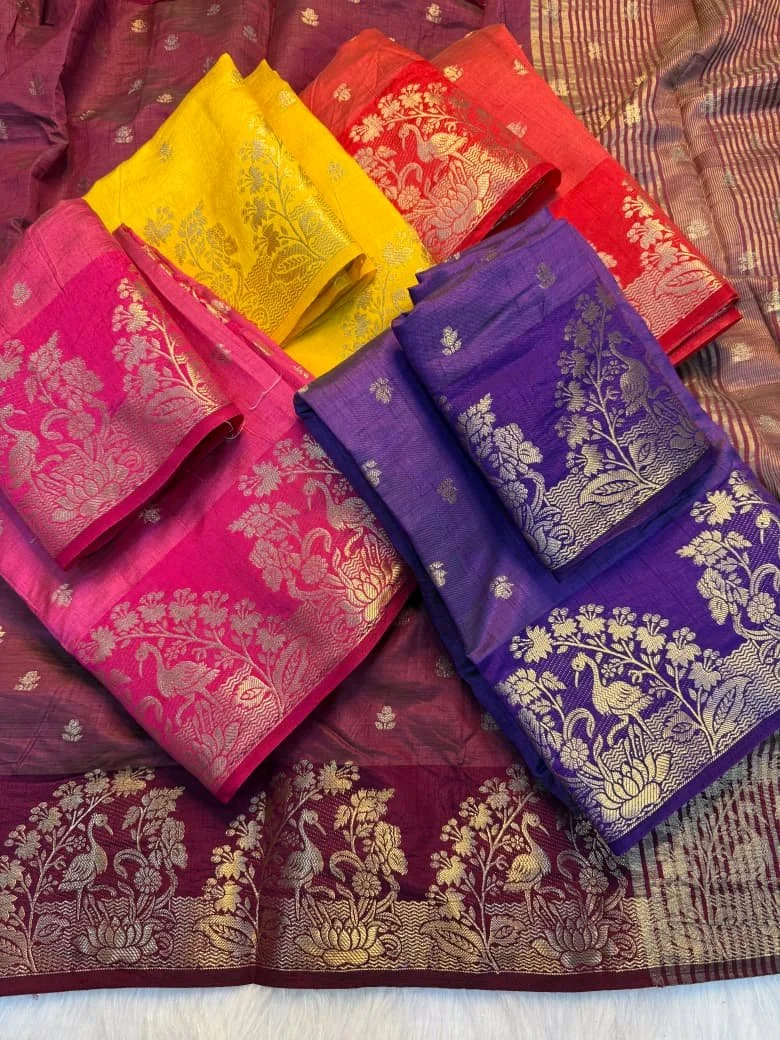 Soft Tusser Silk Saree 1