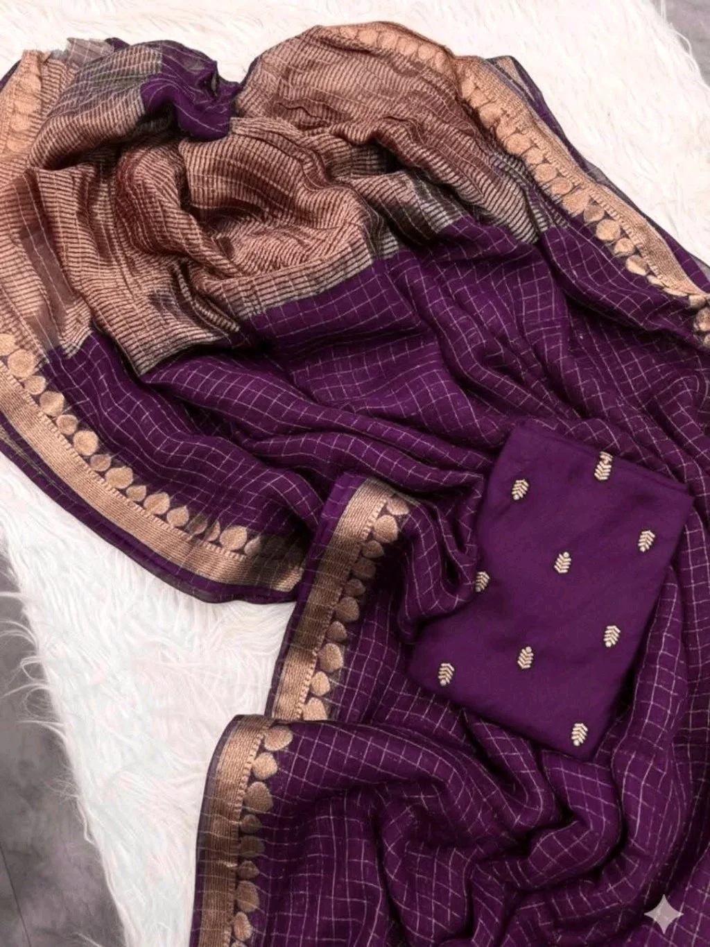 Viscose Georgette Saree 6