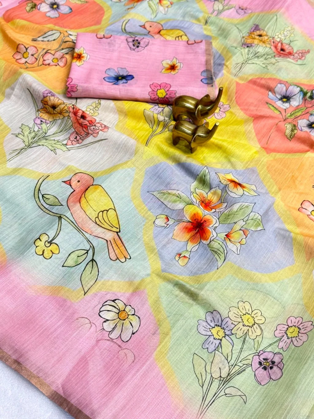 Tissue Saree thumbnail 4