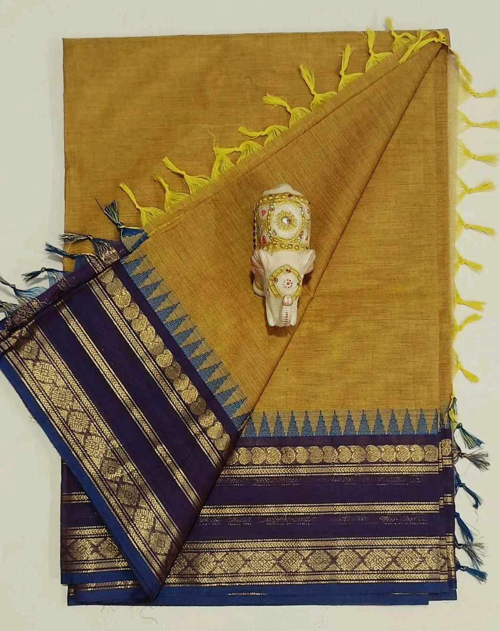 Kanchi Cotton Saree 7