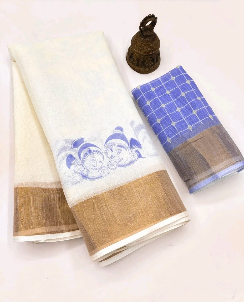 Premium Linen Sarees 9