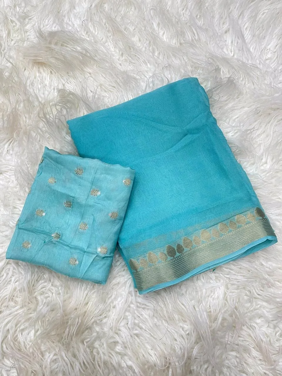 VISCOSE Georgette Saree 2