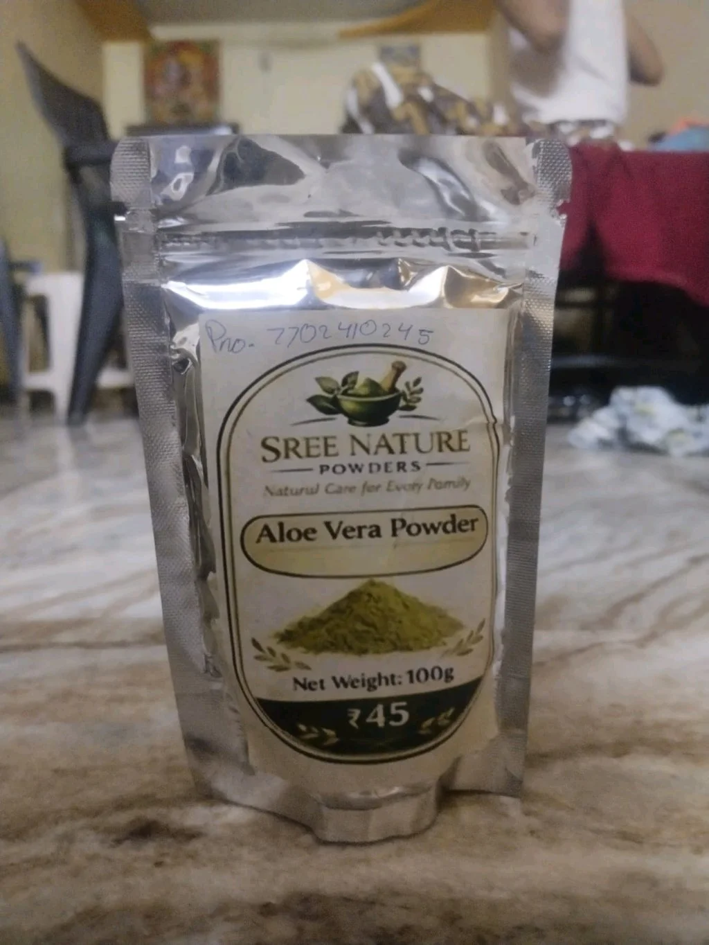 Sree Nature Aloe Vera Powder