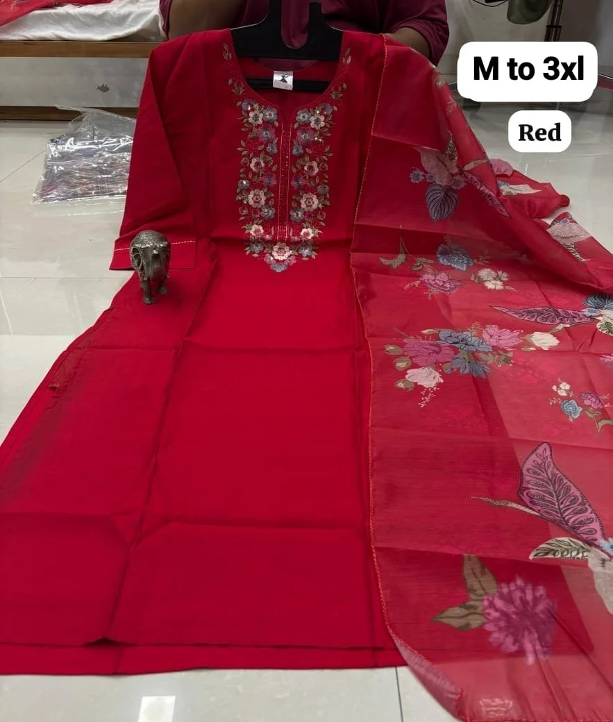 Kurta With Dupatta thumbnail 1