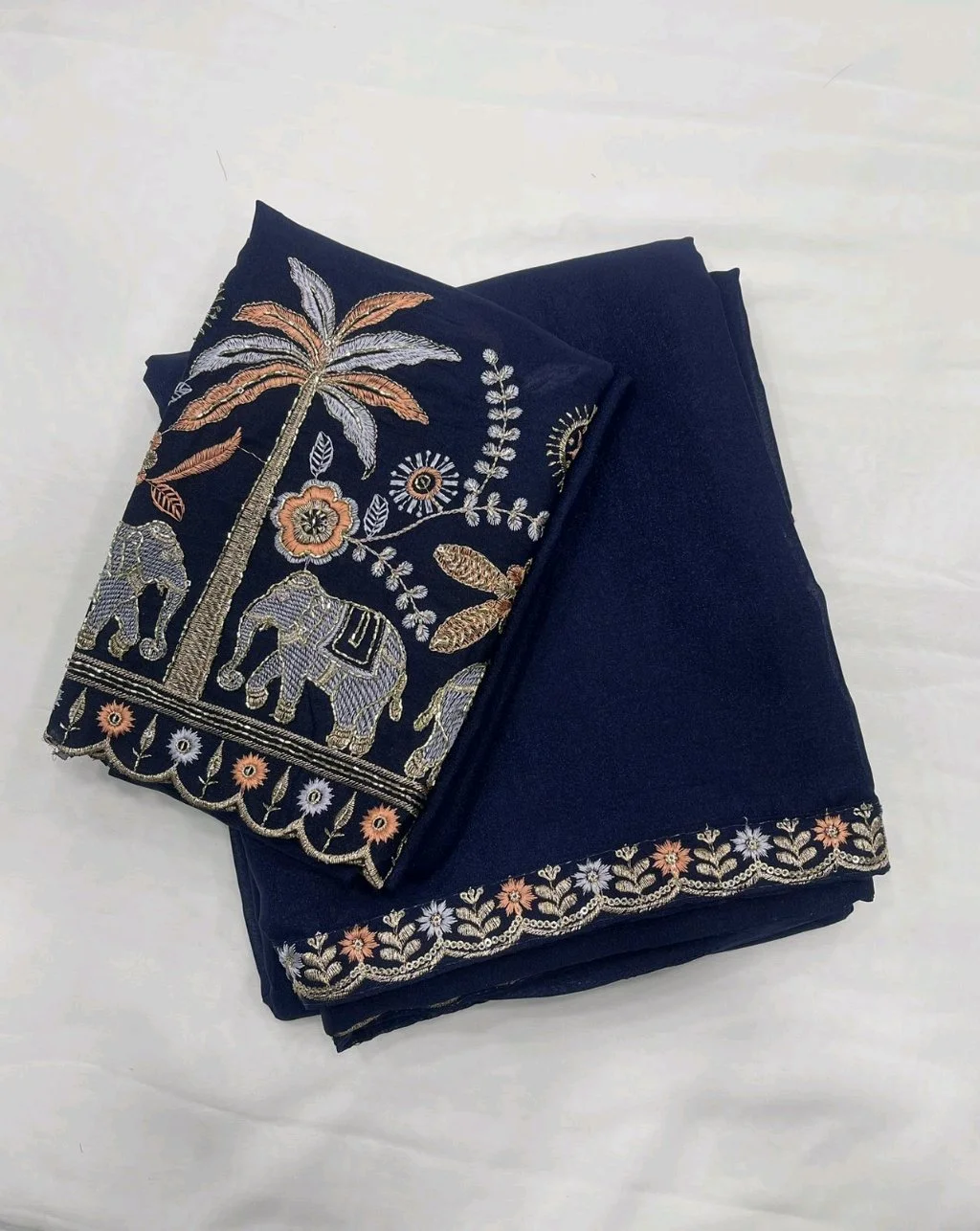 Star Georgette Sarees thumbnail 9